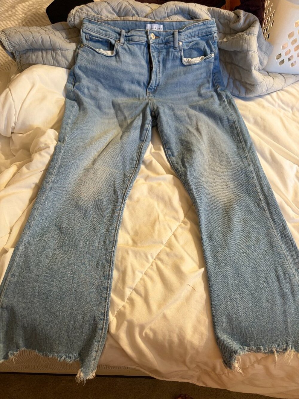 Loft Cut-off Jeans